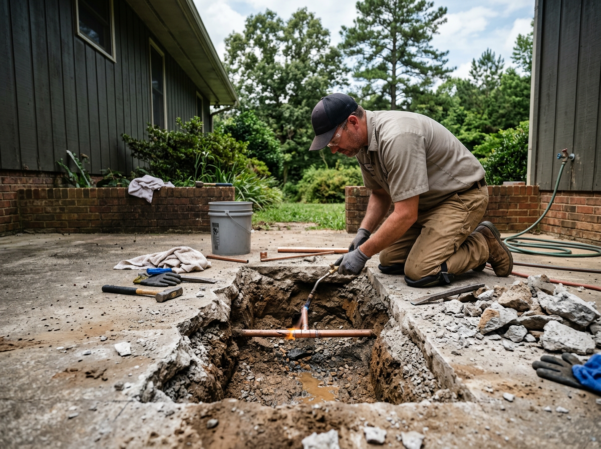 Concrete Slab Breaking & Repair in Cohutta, GA